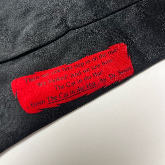 Vintage Dr. Seuss silk Cat in the hat tie - Picture 5 of 8